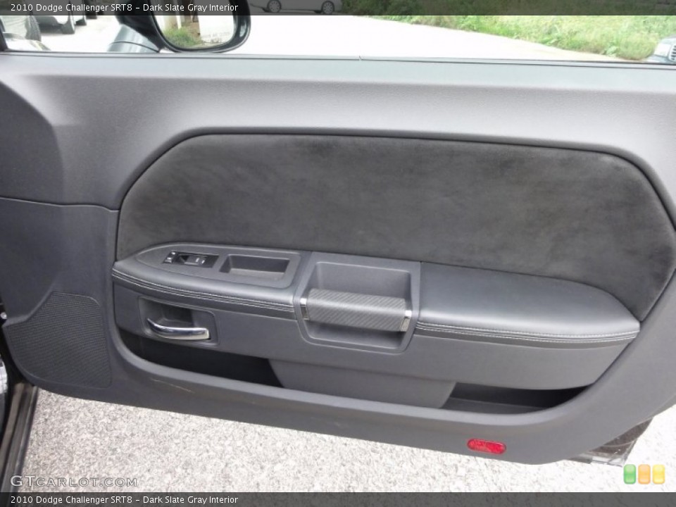 Dark Slate Gray Interior Door Panel for the 2010 Dodge Challenger SRT8 #55481428