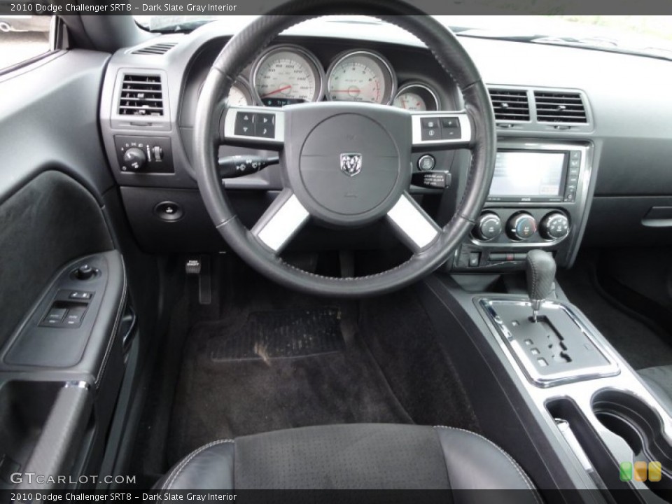 Dark Slate Gray Interior Dashboard for the 2010 Dodge Challenger SRT8 #55481556