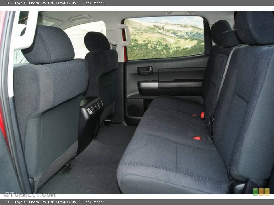 Black Interior Photo for the 2012 Toyota Tundra SR5 TRD CrewMax 4x4 #55483688