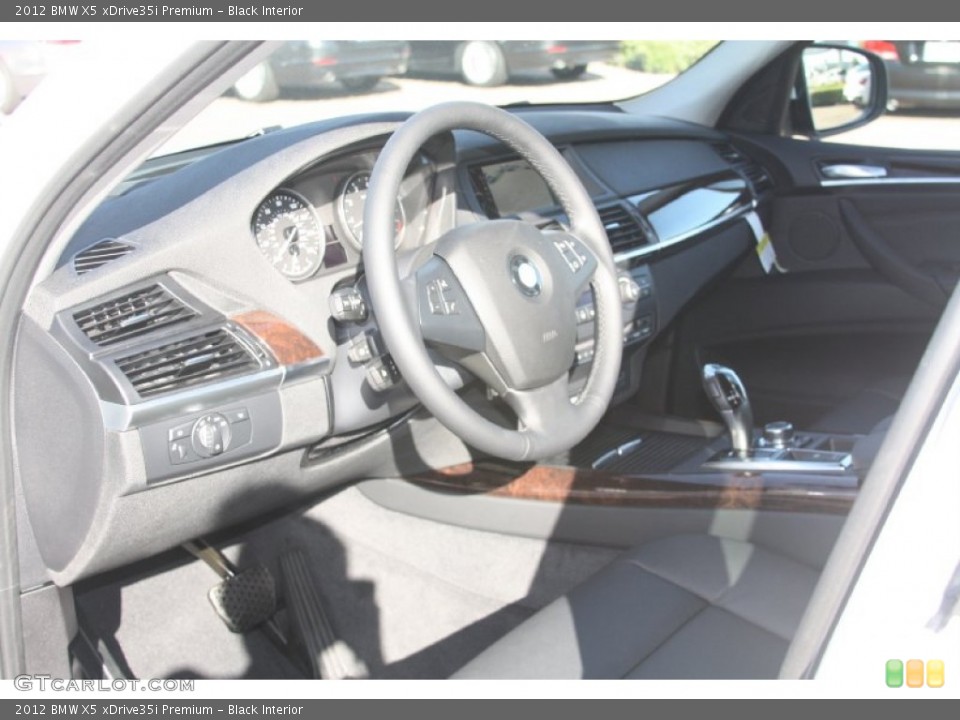 Black Interior Photo for the 2012 BMW X5 xDrive35i Premium #55483982