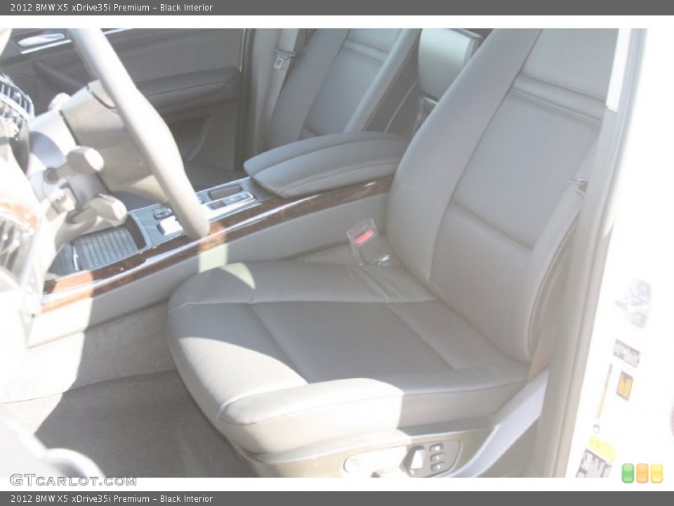 Black Interior Photo for the 2012 BMW X5 xDrive35i Premium #55483991