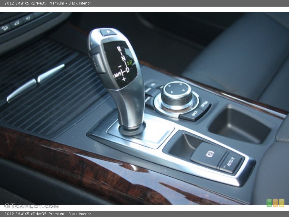 Black Interior Transmission for the 2012 BMW X5 xDrive35i Premium #55484060