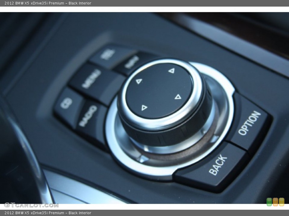 Black Interior Controls for the 2012 BMW X5 xDrive35i Premium #55484069