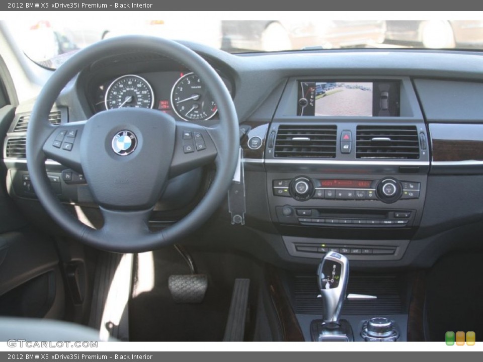 Black Interior Dashboard for the 2012 BMW X5 xDrive35i Premium #55484141