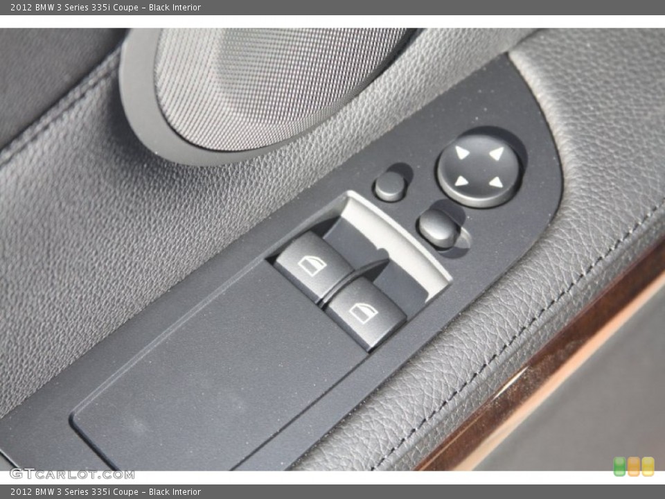 Black Interior Controls for the 2012 BMW 3 Series 335i Coupe #55484579