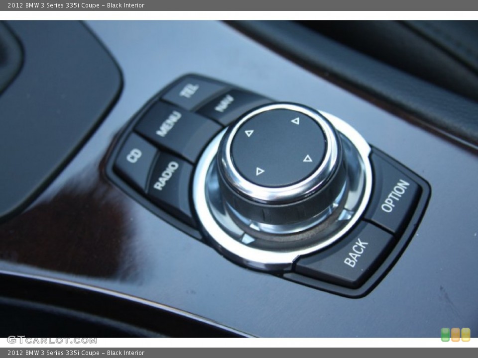 Black Interior Controls for the 2012 BMW 3 Series 335i Coupe #55484603