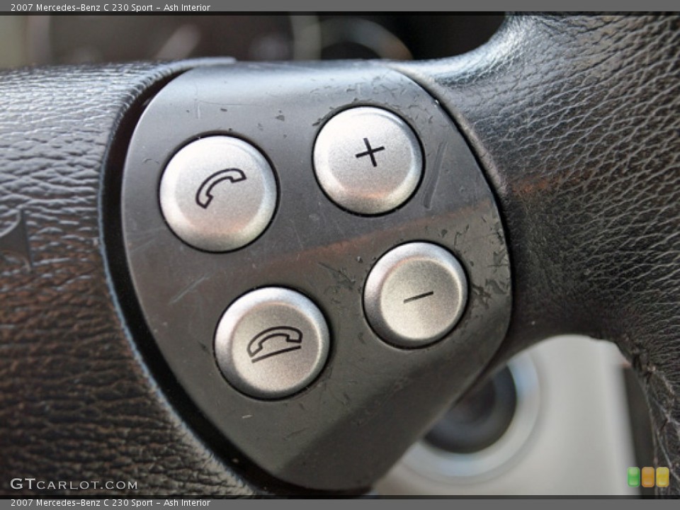 Ash Interior Controls for the 2007 Mercedes-Benz C 230 Sport #55485521
