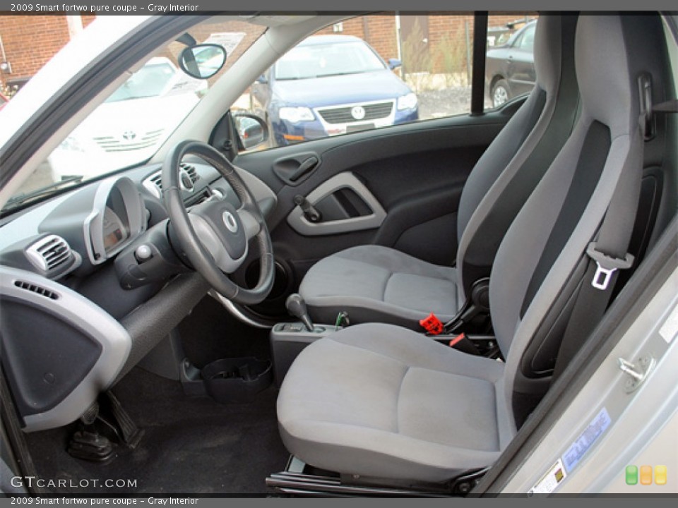 Gray Interior Photo for the 2009 Smart fortwo pure coupe #55486132
