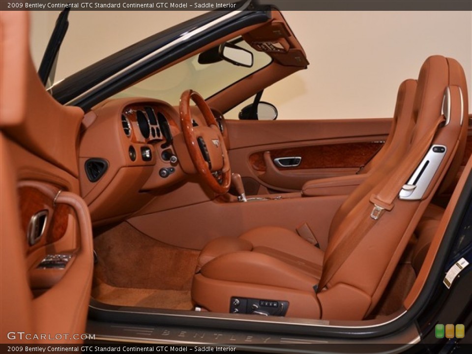 Saddle Interior Photo for the 2009 Bentley Continental GTC  #55486475