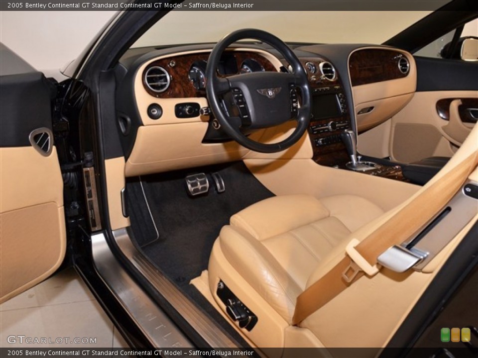 Saffron/Beluga Interior Photo for the 2005 Bentley Continental GT  #55486715
