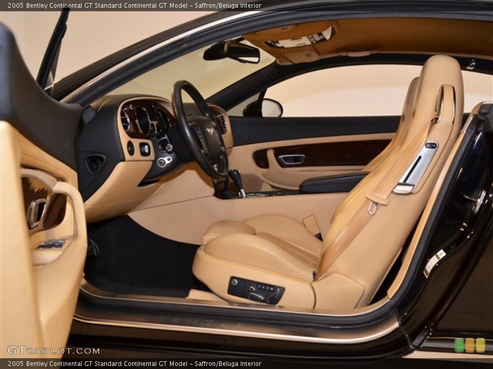 Saffron/Beluga Interior Photo for the 2005 Bentley Continental GT  #55486727