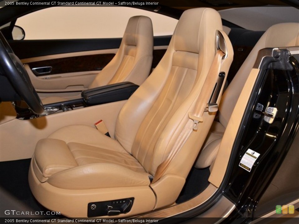 Saffron/Beluga Interior Photo for the 2005 Bentley Continental GT  #55486733