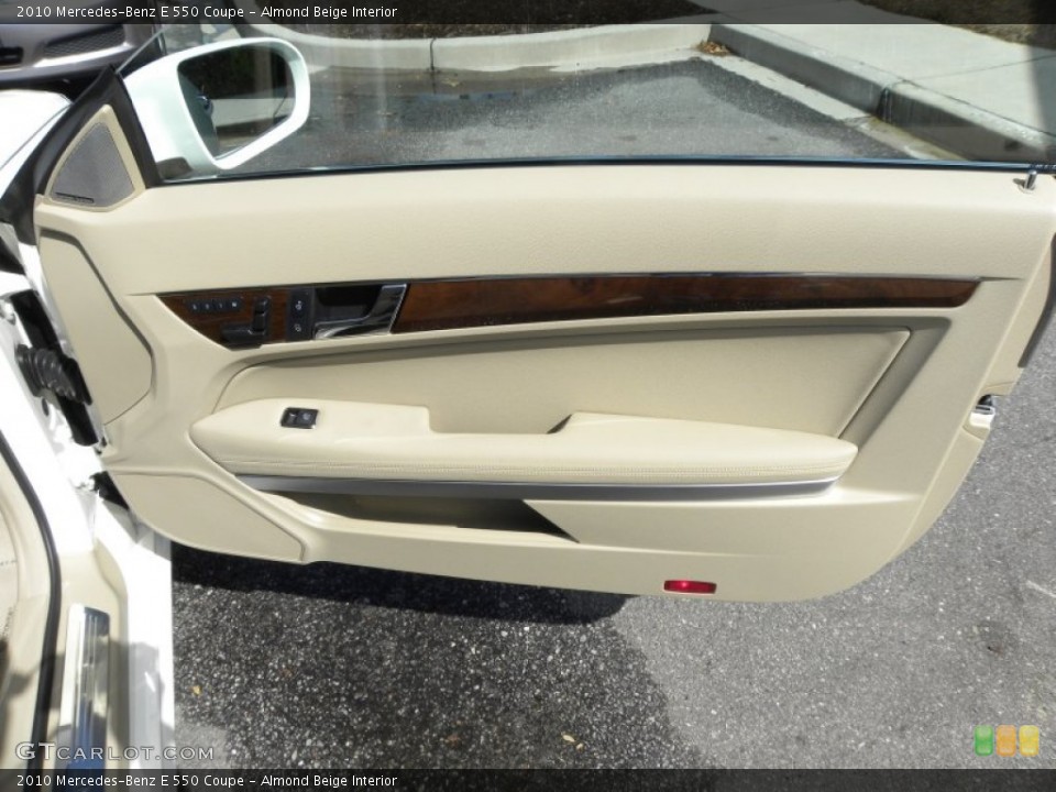 Almond Beige Interior Door Panel for the 2010 Mercedes-Benz E 550 Coupe #55486919
