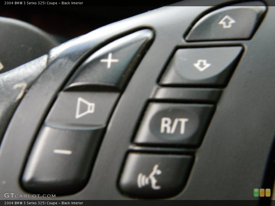 Black Interior Controls for the 2004 BMW 3 Series 325i Coupe #55488641