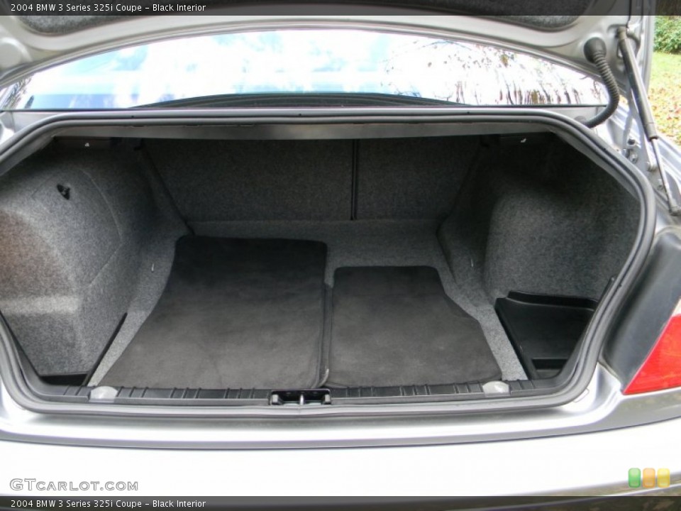 Black Interior Trunk for the 2004 BMW 3 Series 325i Coupe #55488716