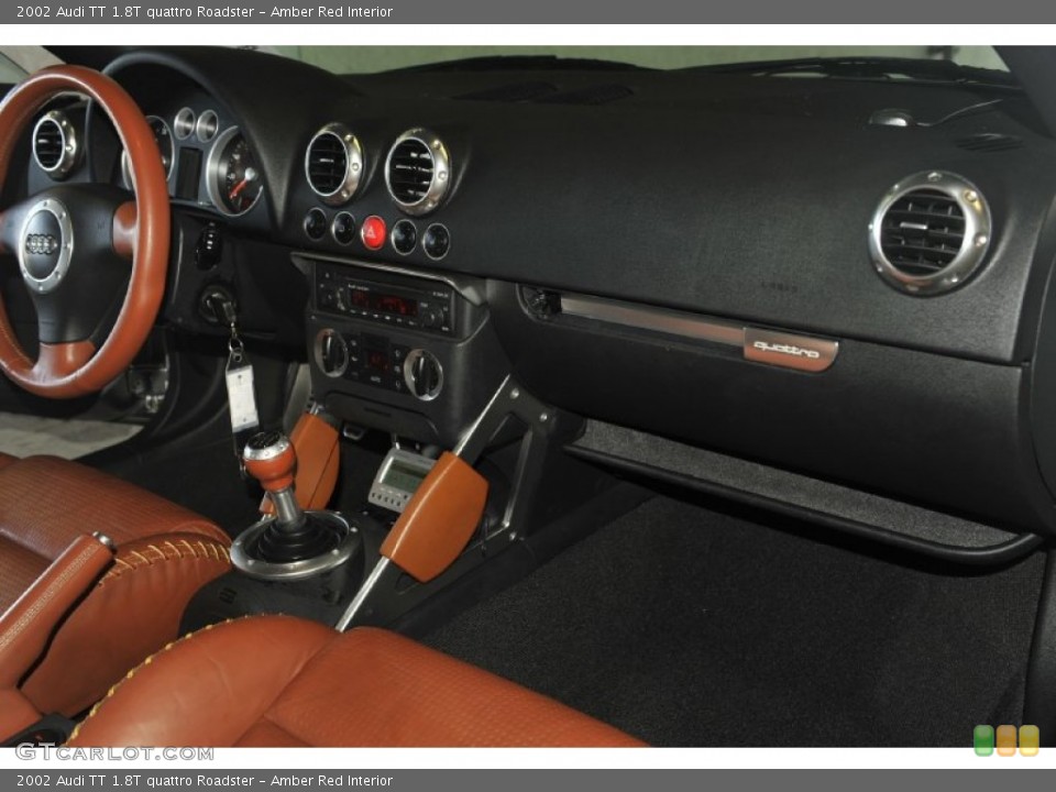 Amber Red Interior Dashboard For The 2002 Audi Tt 1 8t