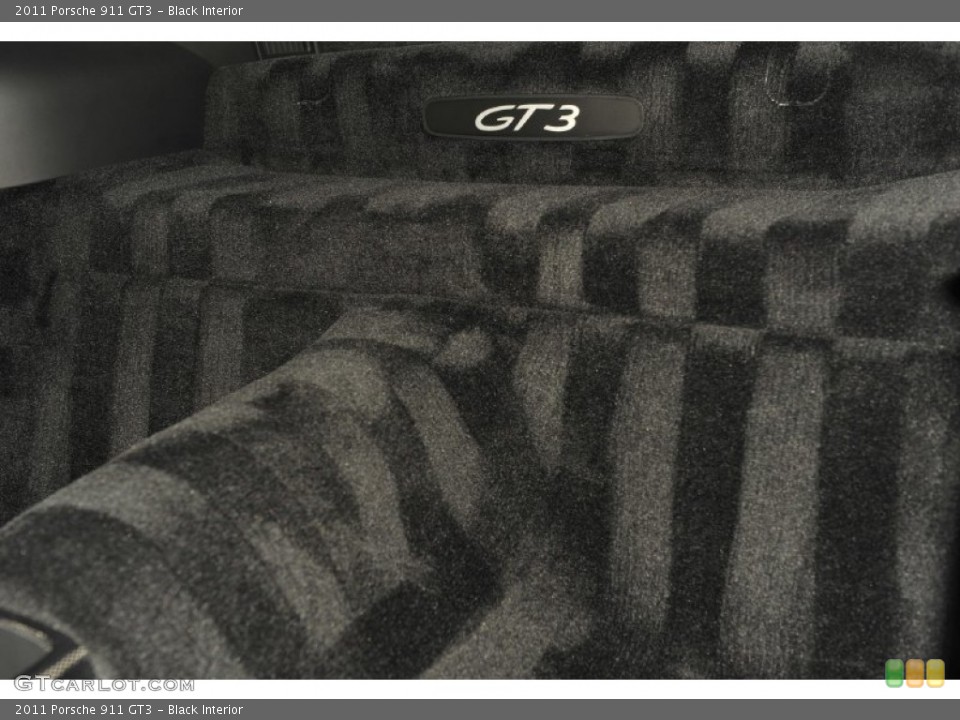 Black Interior Photo for the 2011 Porsche 911 GT3 #55489577