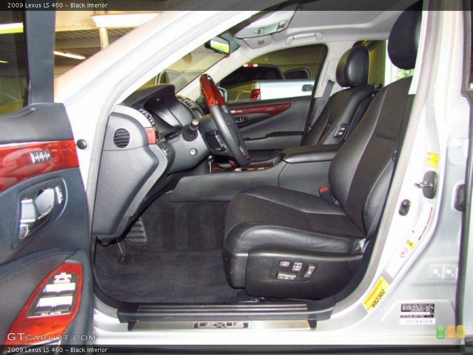 Black Interior Photo for the 2009 Lexus LS 460 #55489712
