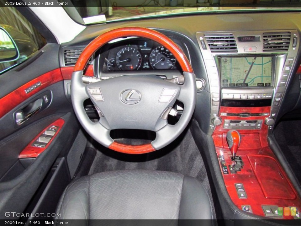 Black Interior Photo for the 2009 Lexus LS 460 #55489765