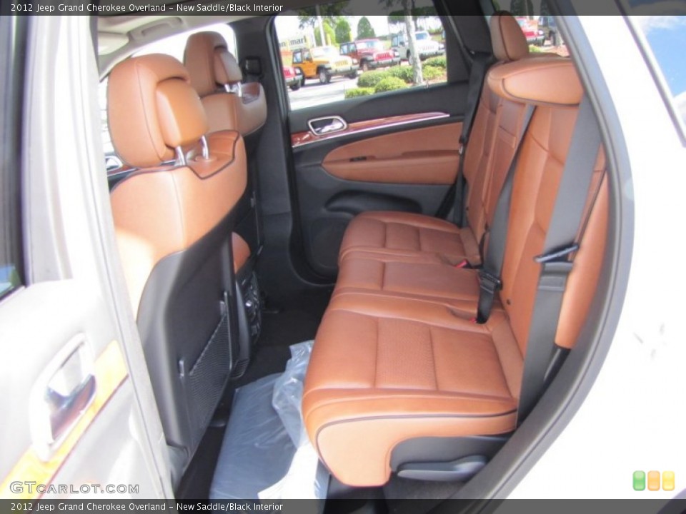 New Saddle/Black Interior Photo for the 2012 Jeep Grand Cherokee Overland #55490510