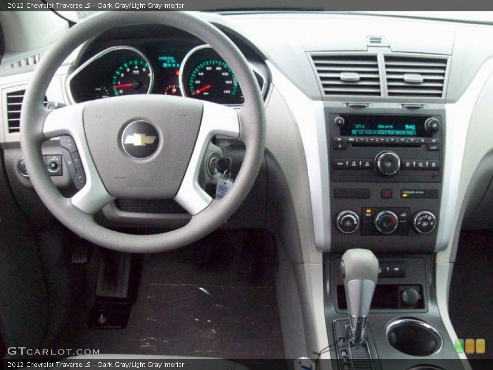 Dark Gray/Light Gray Interior Dashboard for the 2012 Chevrolet Traverse LS #55492373