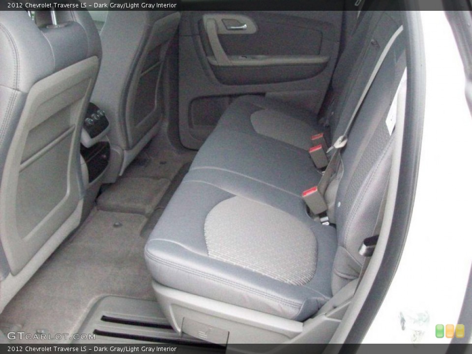 Dark Gray/Light Gray Interior Photo for the 2012 Chevrolet Traverse LS #55492475