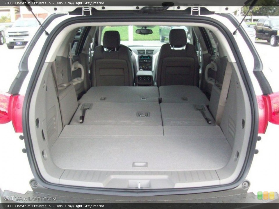 Dark Gray/Light Gray Interior Trunk for the 2012 Chevrolet Traverse LS #55492511
