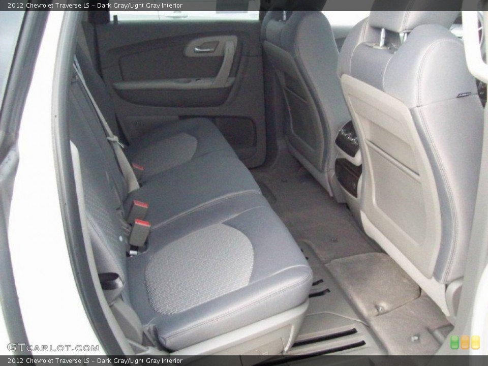 Dark Gray/Light Gray Interior Photo for the 2012 Chevrolet Traverse LS #55492530
