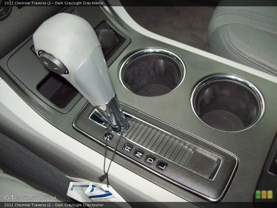 Dark Gray/Light Gray Interior Transmission for the 2012 Chevrolet Traverse LS #55492546