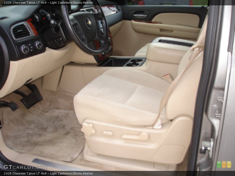 Light Cashmere/Ebony Interior Photo for the 2008 Chevrolet Tahoe LT 4x4 #55492910