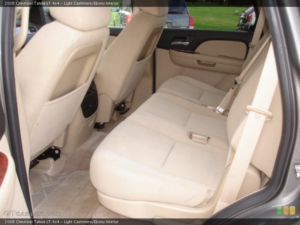 Light Cashmere/Ebony Interior Photo for the 2008 Chevrolet Tahoe LT 4x4 #55492919