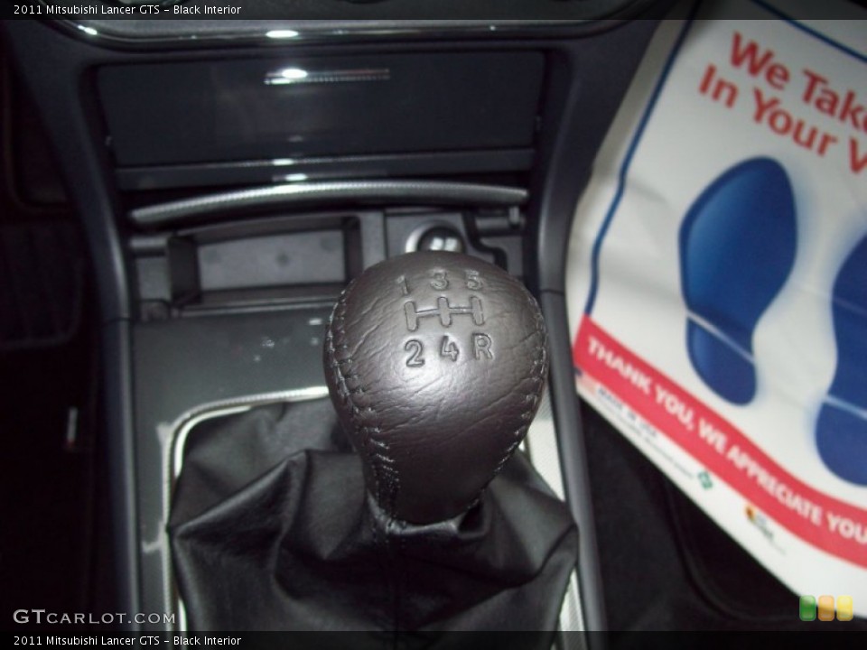 Black Interior Transmission for the 2011 Mitsubishi Lancer GTS #55492995