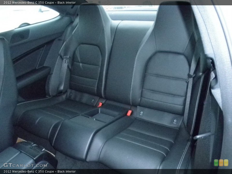 Black Interior Photo for the 2012 Mercedes-Benz C 350 Coupe #55494494