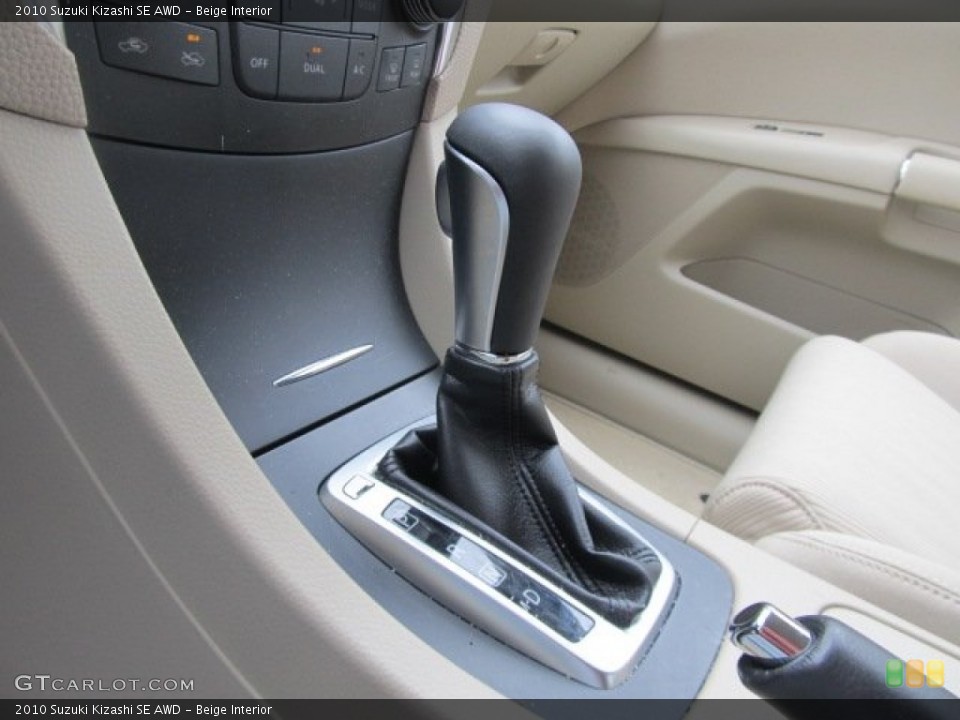 Beige Interior Transmission for the 2010 Suzuki Kizashi SE AWD #55494621