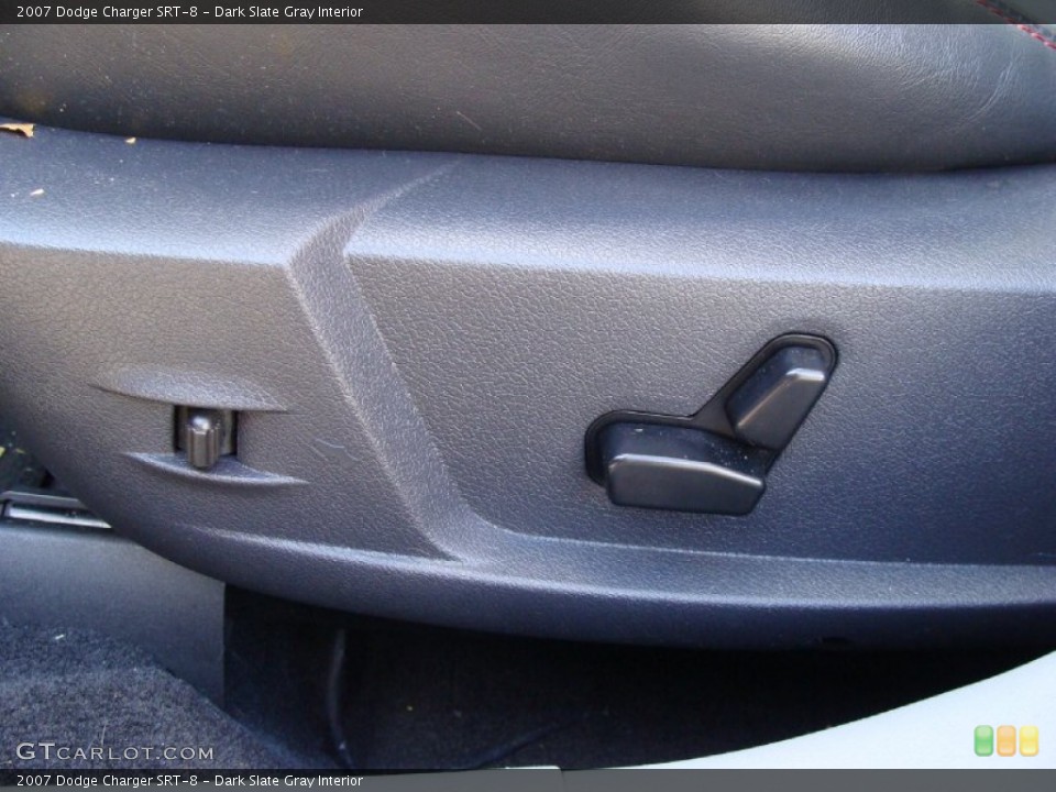 Dark Slate Gray Interior Controls for the 2007 Dodge Charger SRT-8 #55495049