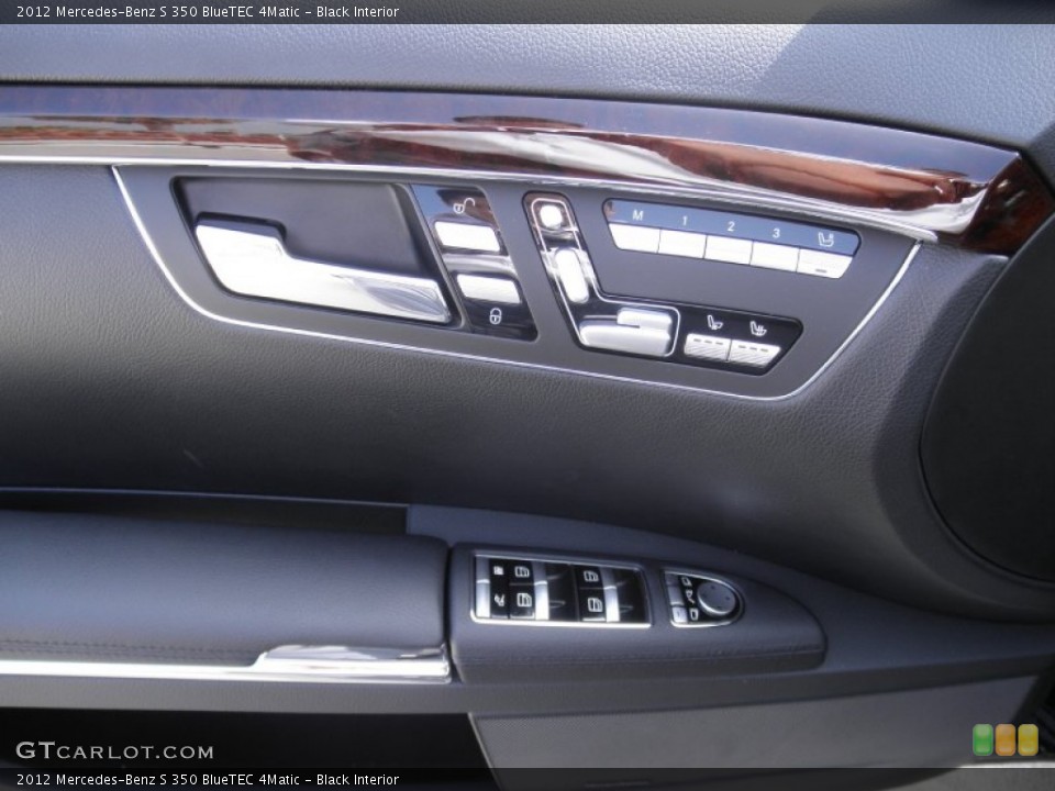 Black Interior Controls for the 2012 Mercedes-Benz S 350 BlueTEC 4Matic #55495197