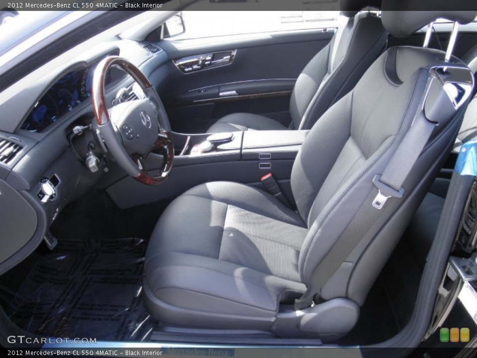 Black Interior Photo for the 2012 Mercedes-Benz CL 550 4MATIC #55495469
