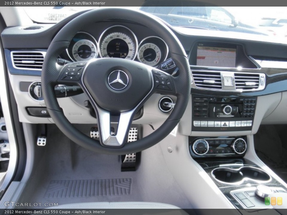 Ash/Black Interior Dashboard for the 2012 Mercedes-Benz CLS 550 Coupe #55495579
