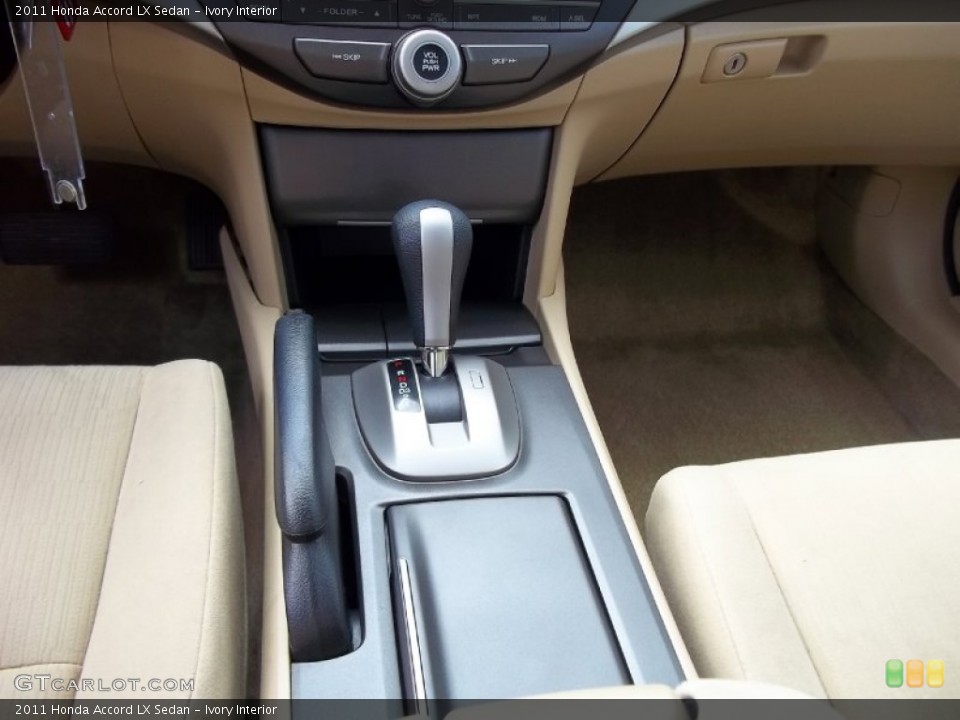 Ivory Interior Transmission for the 2011 Honda Accord LX Sedan #55499195