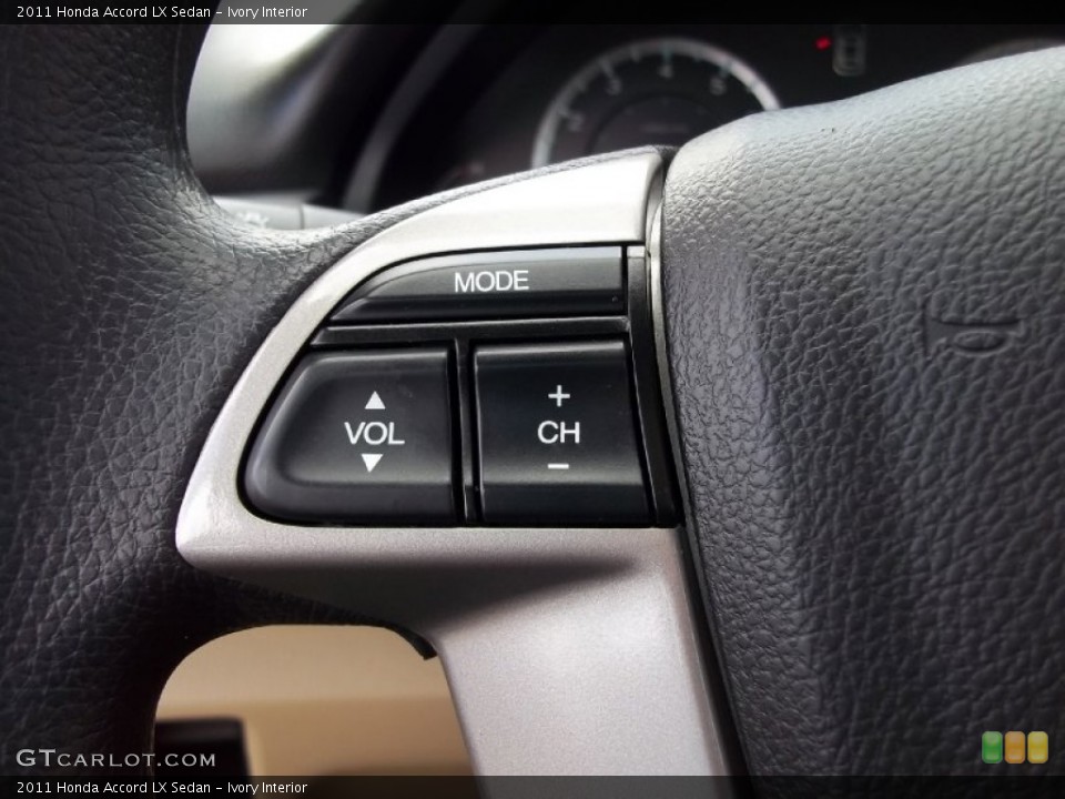 Ivory Interior Controls for the 2011 Honda Accord LX Sedan #55499204