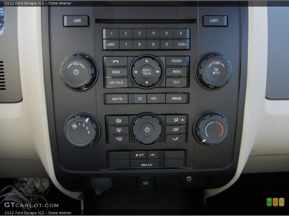 Stone Interior Controls for the 2012 Ford Escape XLS #55501009