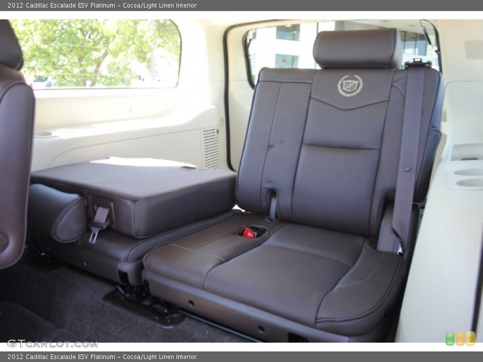 Cocoa/Light Linen Interior Photo for the 2012 Cadillac Escalade ESV Platinum #55502528