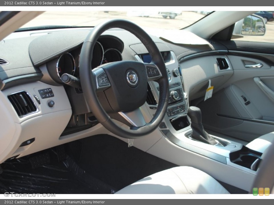 Light Titanium/Ebony Interior Dashboard for the 2012 Cadillac CTS 3.0 Sedan #55502864