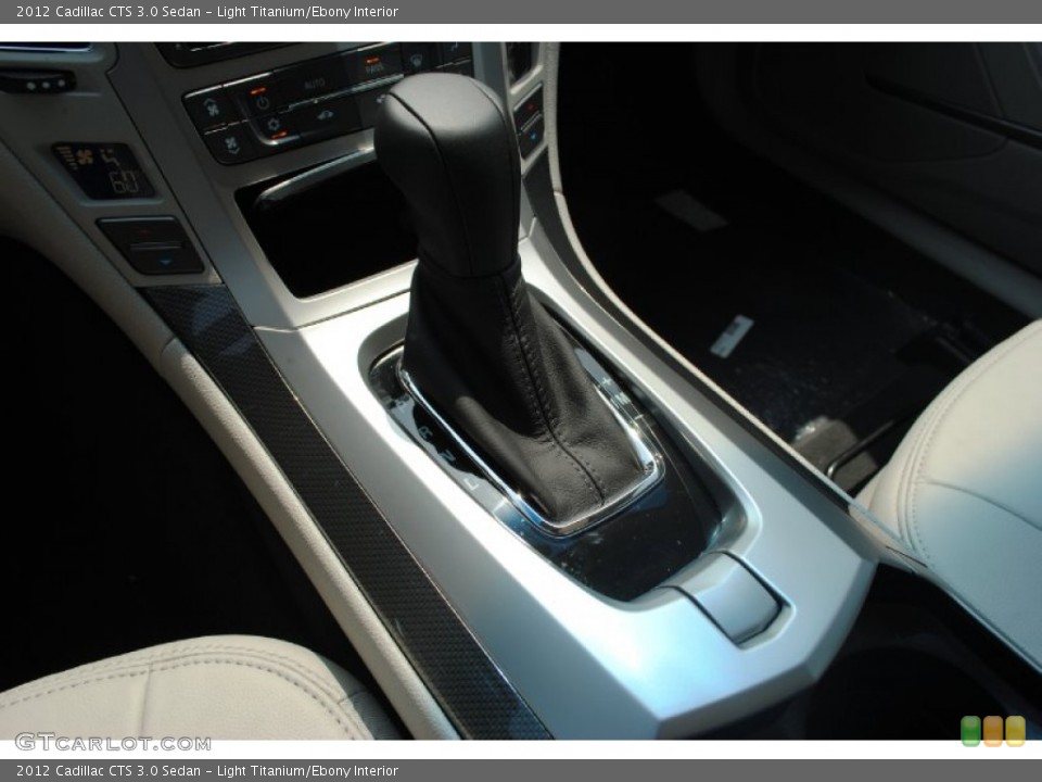 Light Titanium/Ebony Interior Transmission for the 2012 Cadillac CTS 3.0 Sedan #55502912