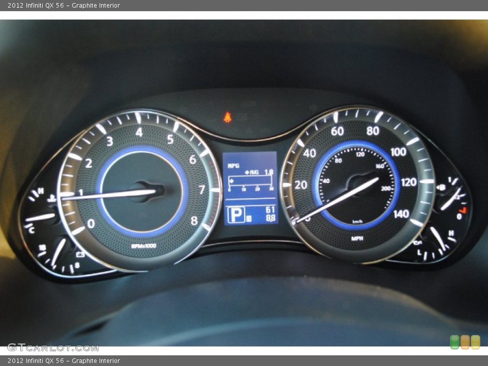 Graphite Interior Gauges for the 2012 Infiniti QX 56 #55503956
