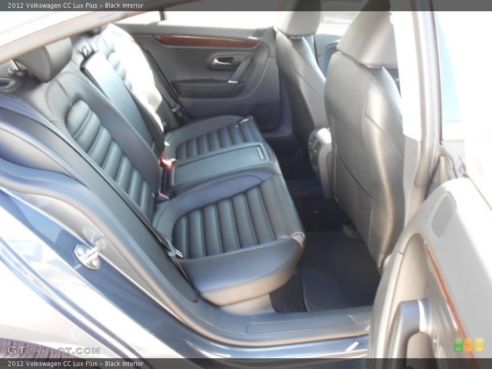 Black Interior Photo for the 2012 Volkswagen CC Lux Plus #55504553