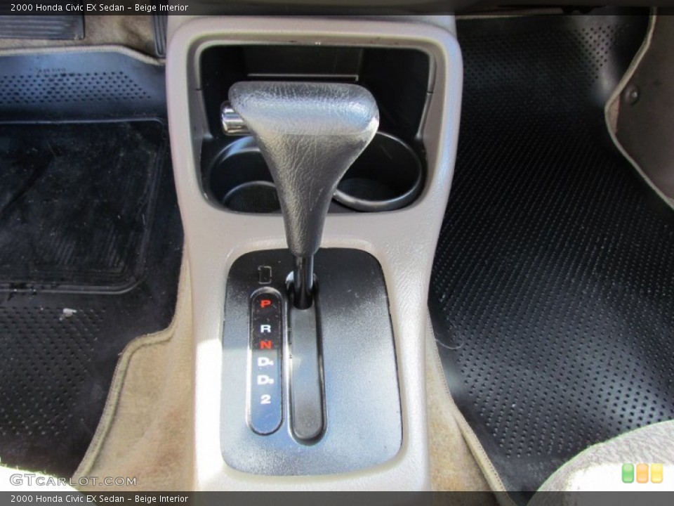 Beige Interior Transmission for the 2000 Honda Civic EX Sedan #55505762