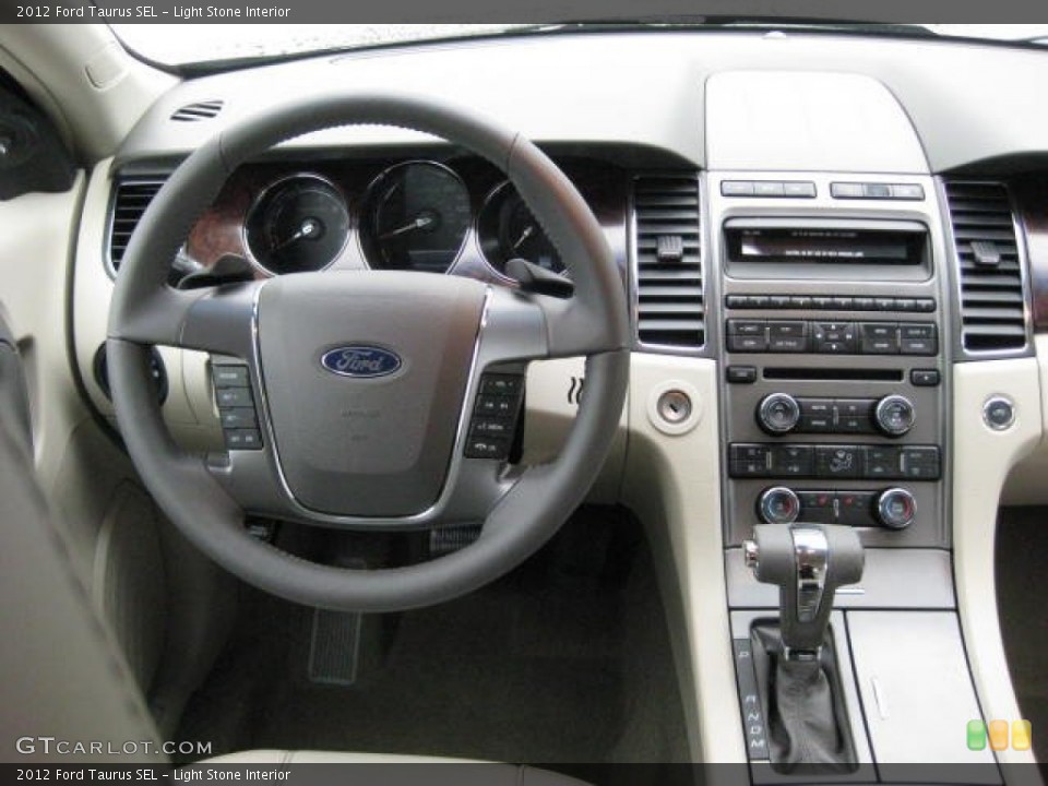 Light Stone Interior Dashboard for the 2012 Ford Taurus SEL #55505774