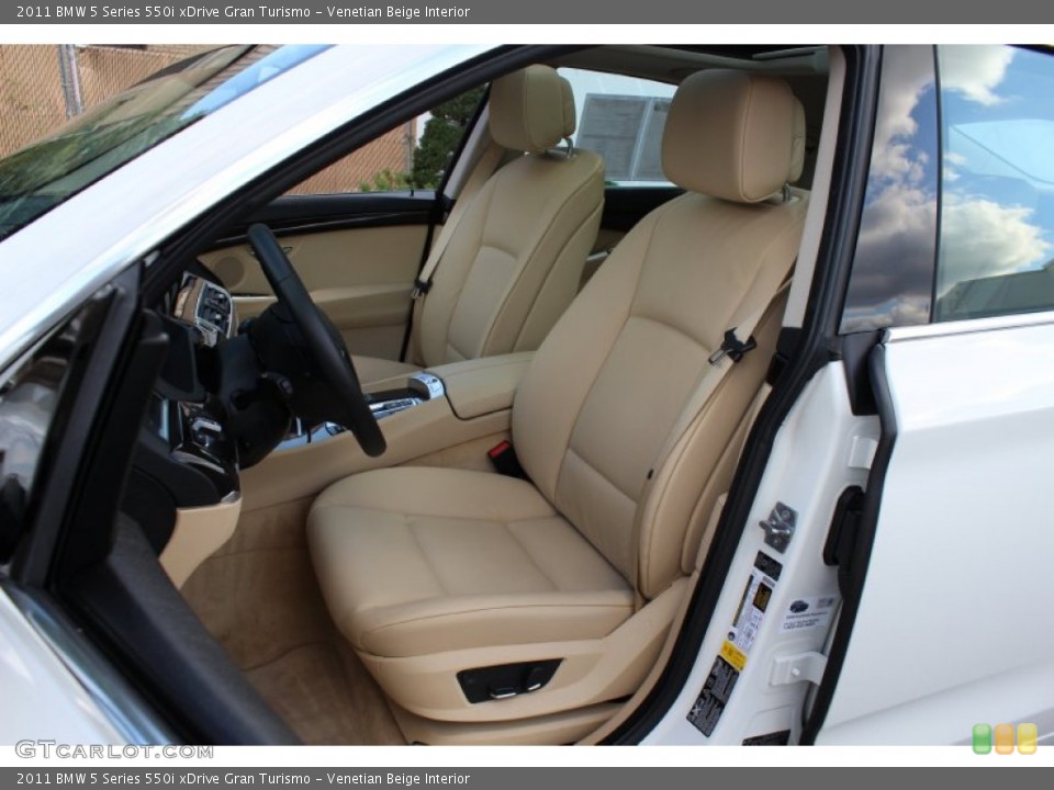 Venetian Beige Interior Photo for the 2011 BMW 5 Series 550i xDrive Gran Turismo #55507868