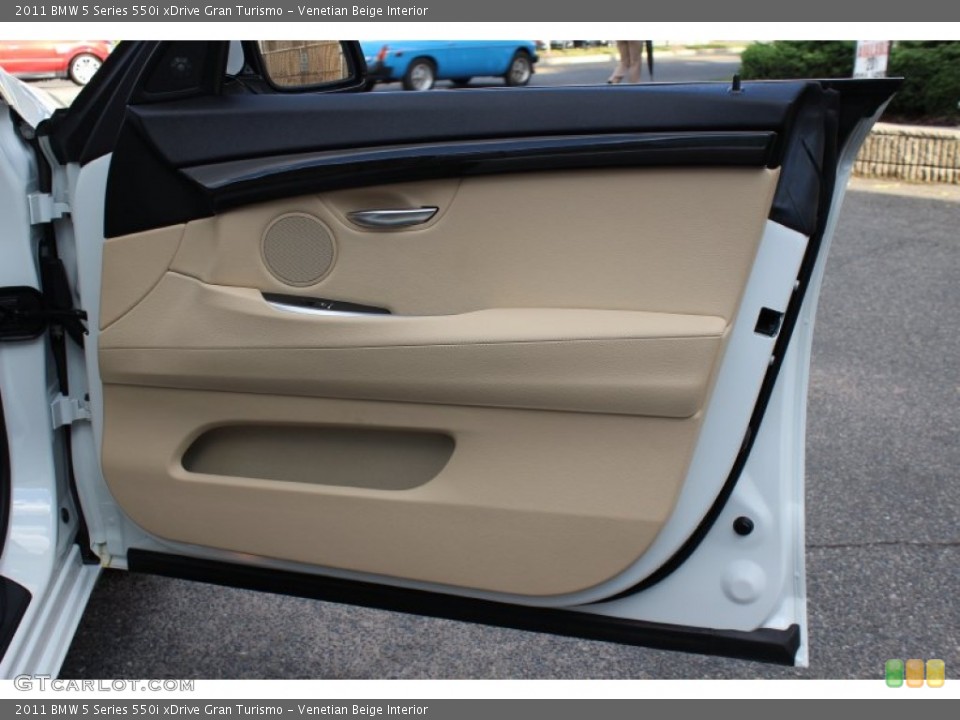 Venetian Beige Interior Door Panel for the 2011 BMW 5 Series 550i xDrive Gran Turismo #55507984
